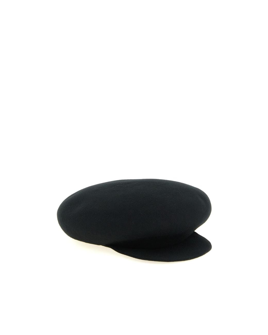 Yohji Yamamoto Black Casquette Rounded Beret for men