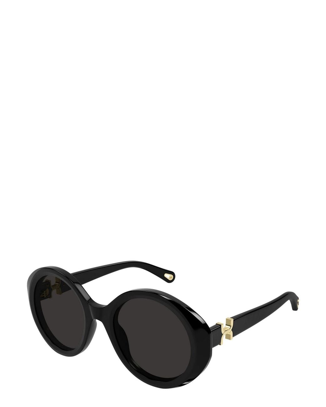 Chloé Black Chloé Eyewear Round Frame Sunglasses