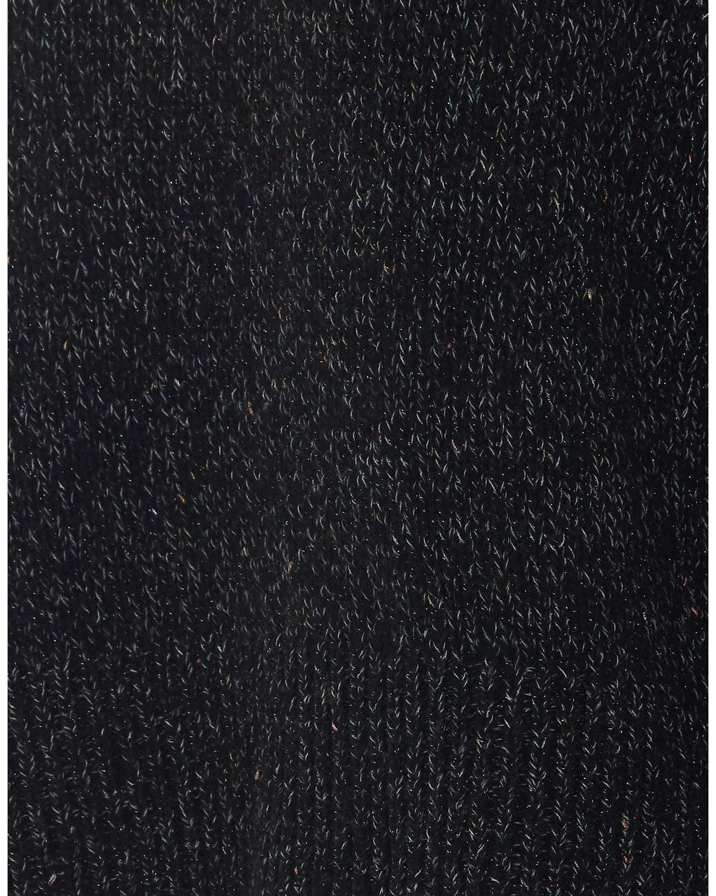Lisa Yang Black Tarie Sparkle High Neck Knitted Sweater