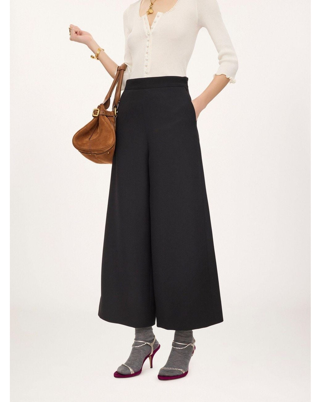Chloé Blue Chloé Tailored Pants