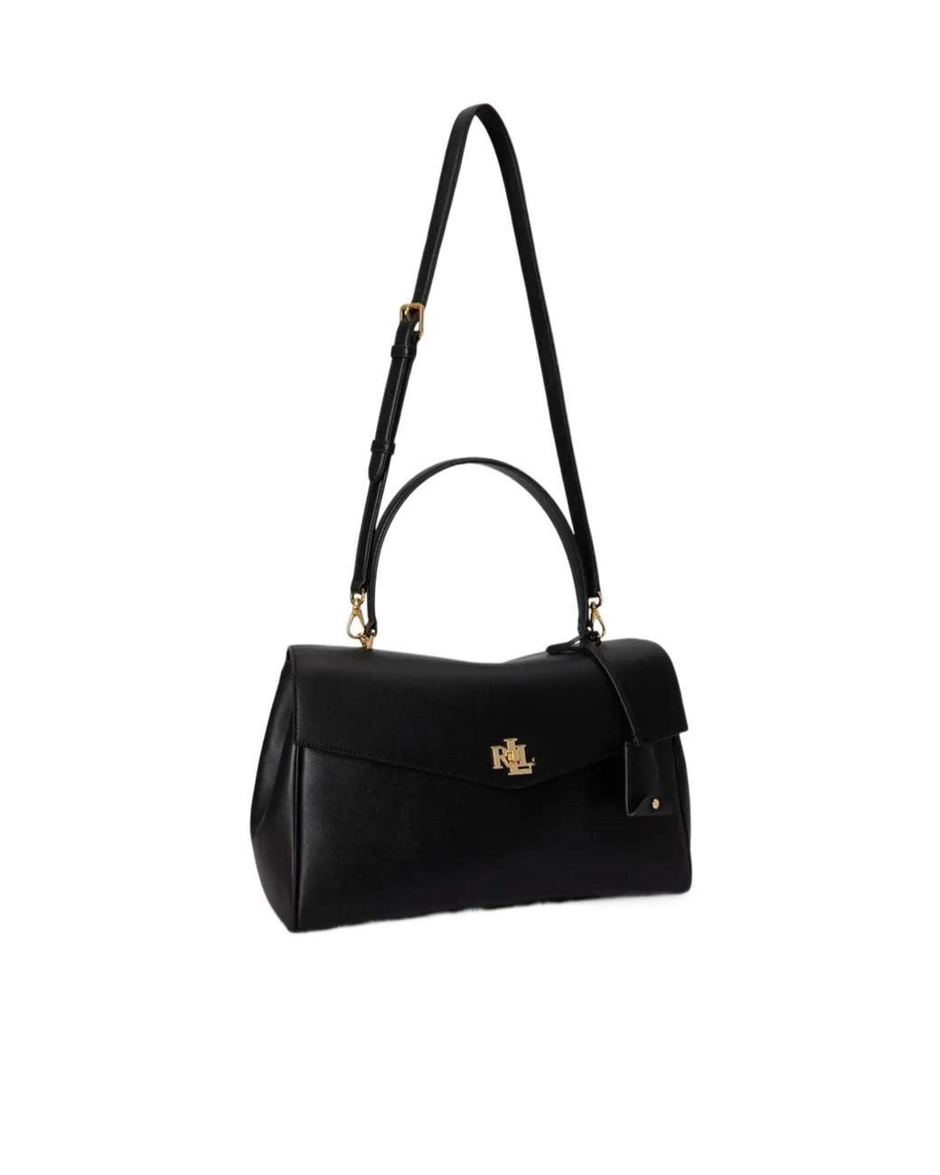 Ralph Lauren Black Farrah Shoulder Bag