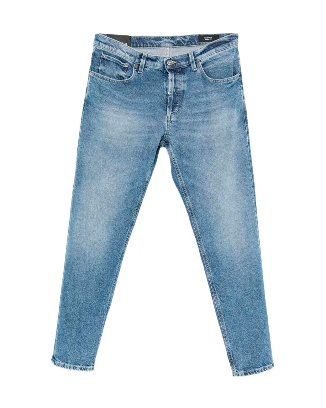 Dondup Blue Brighton 5-Pocket Jeans for men