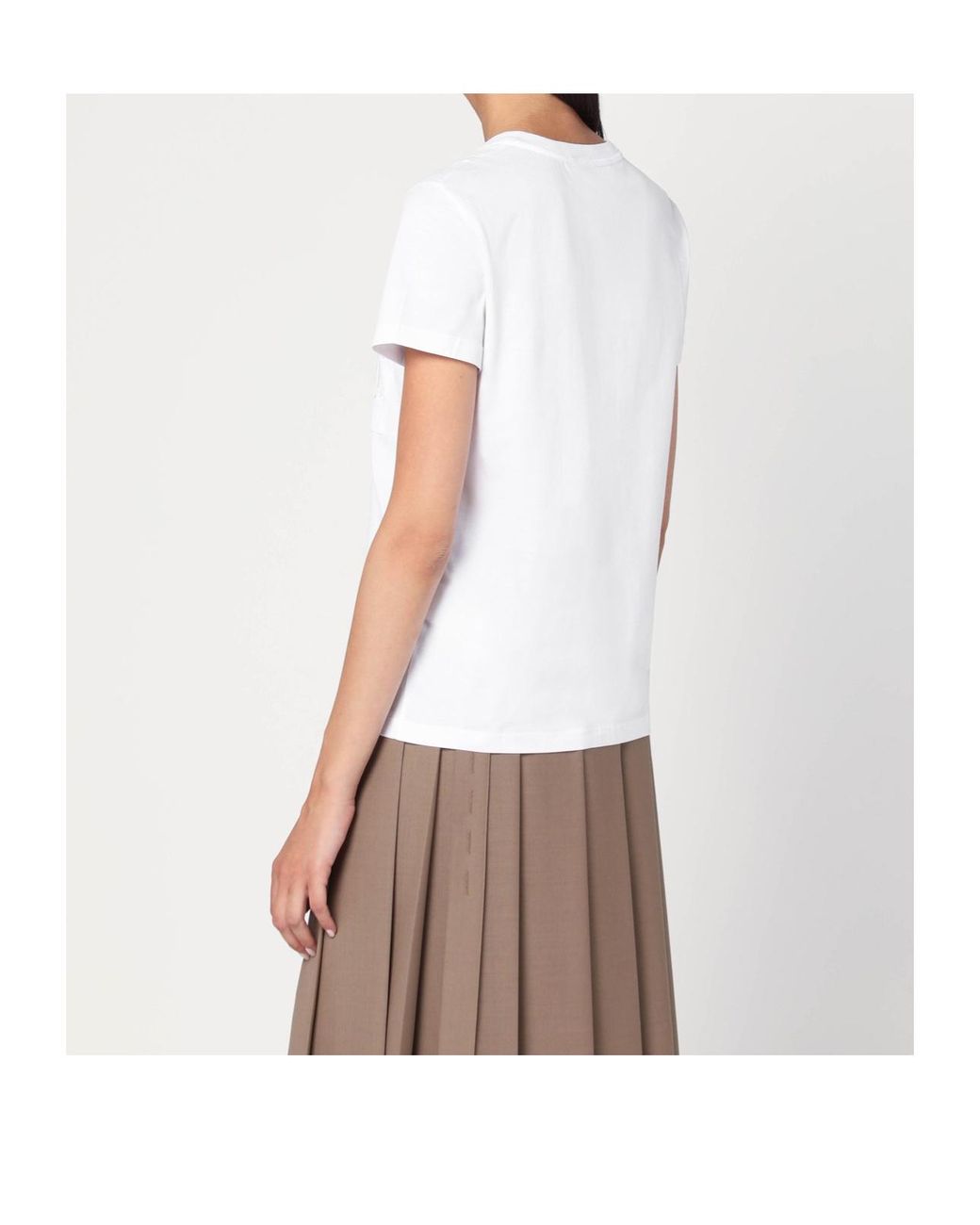 Max Mara White Short-Sleeved T-Shirt