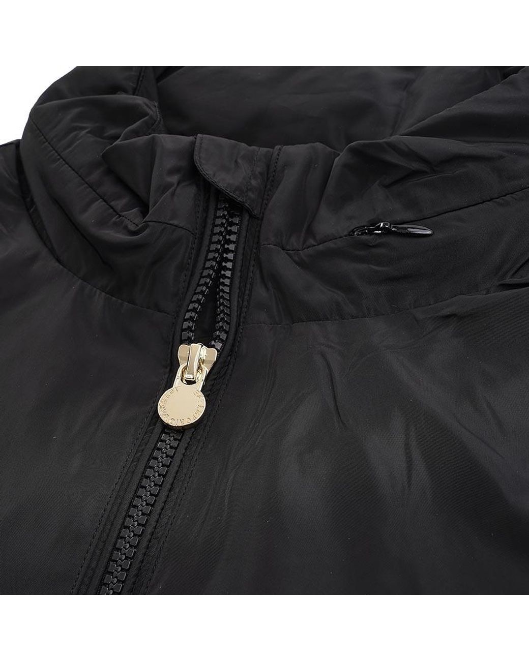 EA7 Black Long-Sleeve Zip-Up Jacket