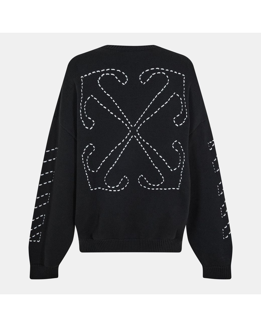 Off-White c/o Virgil Abloh Black Arrows Crew Neck Sweatshirt for men
