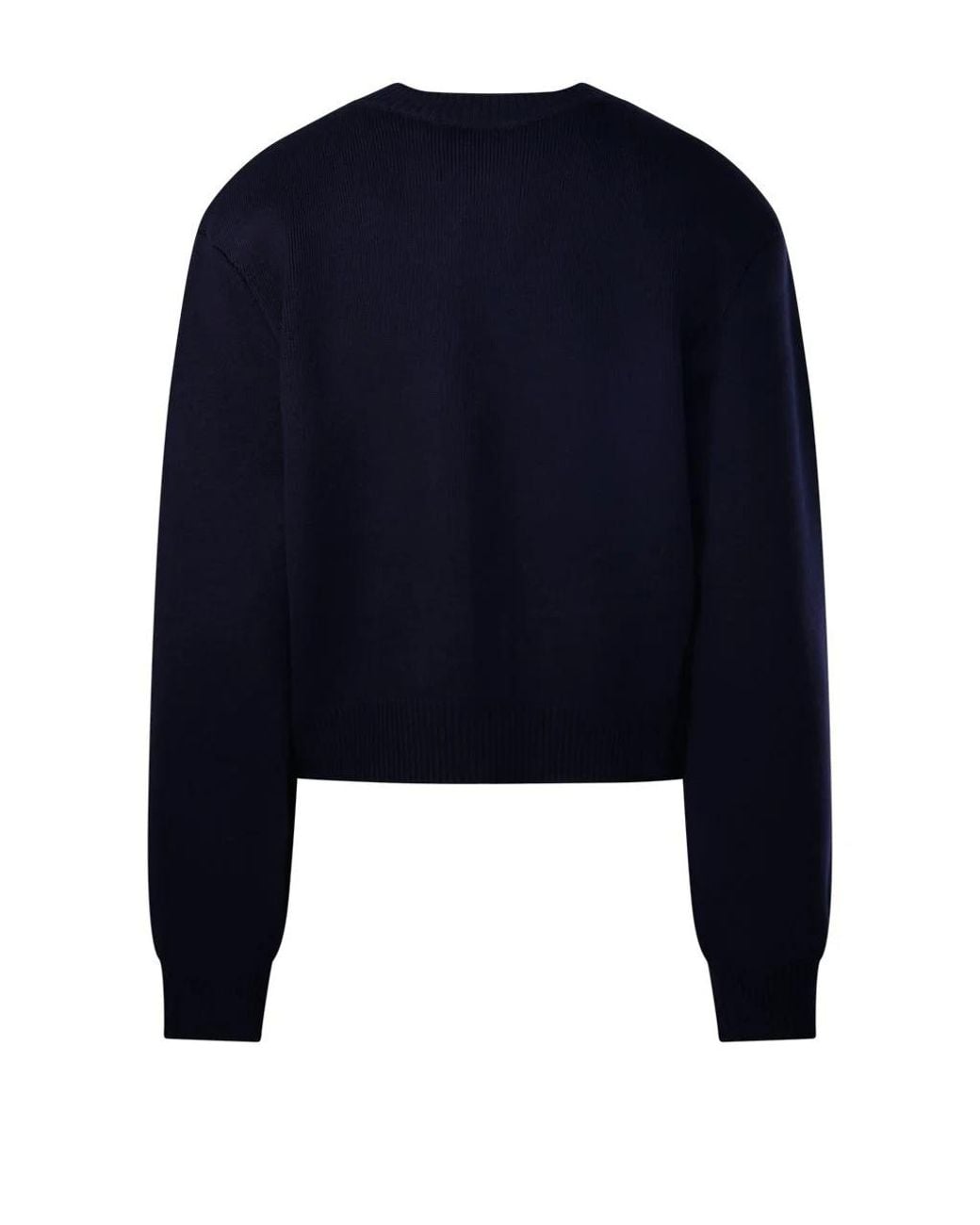 Rohe Blue Padded Shoulder Cardigan