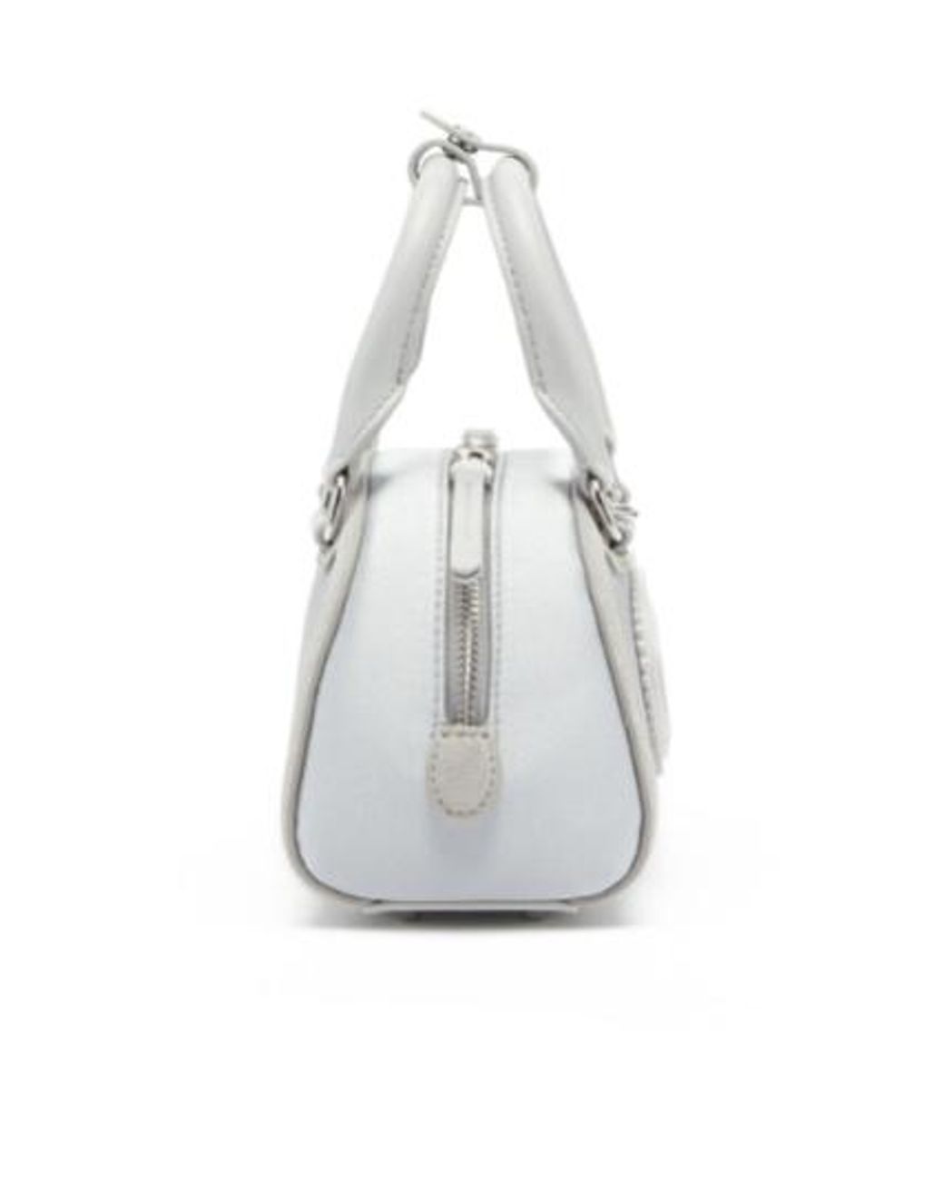 DIESEL Gray 1Dr Dome Top Handle Shoulder Bag for men