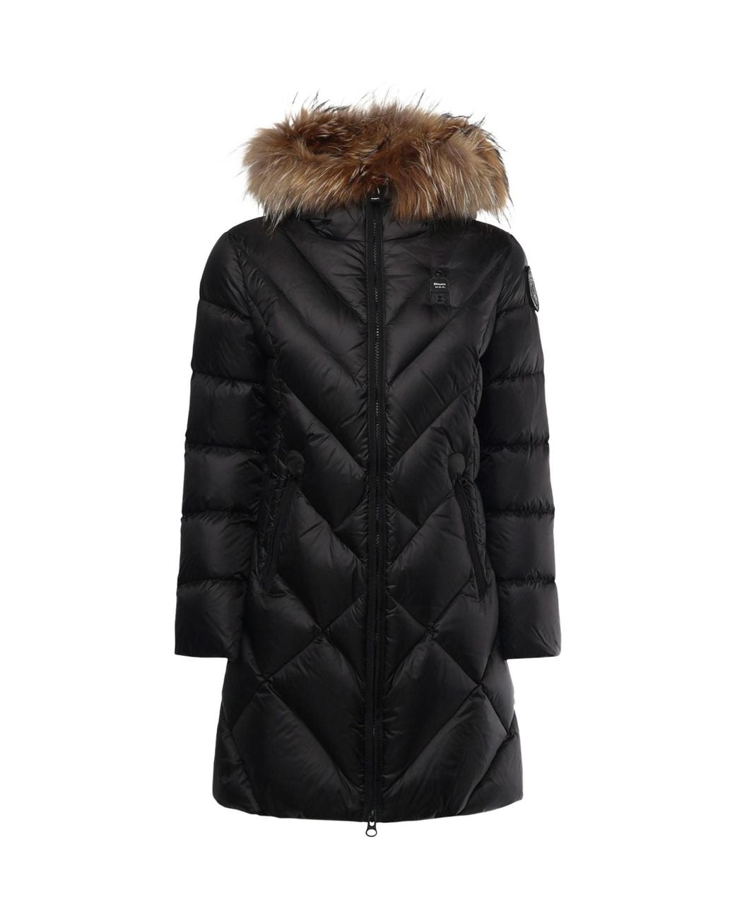 Blauer Usa Black Blauer Althea Long Puffer Jacket
