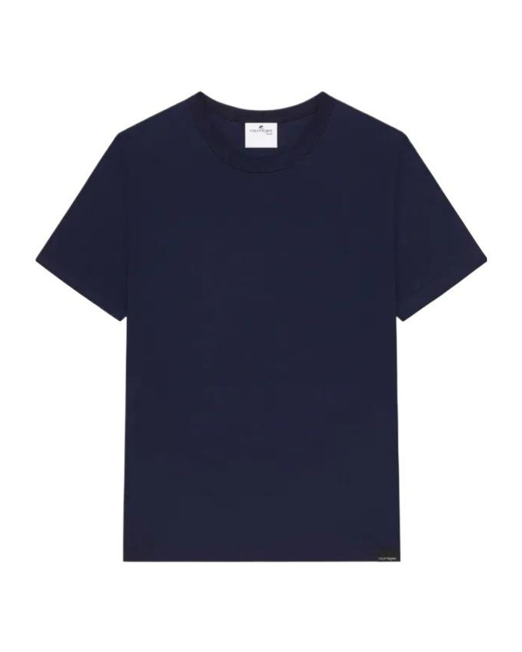 Courreges Blue Ac T-Shirt for men