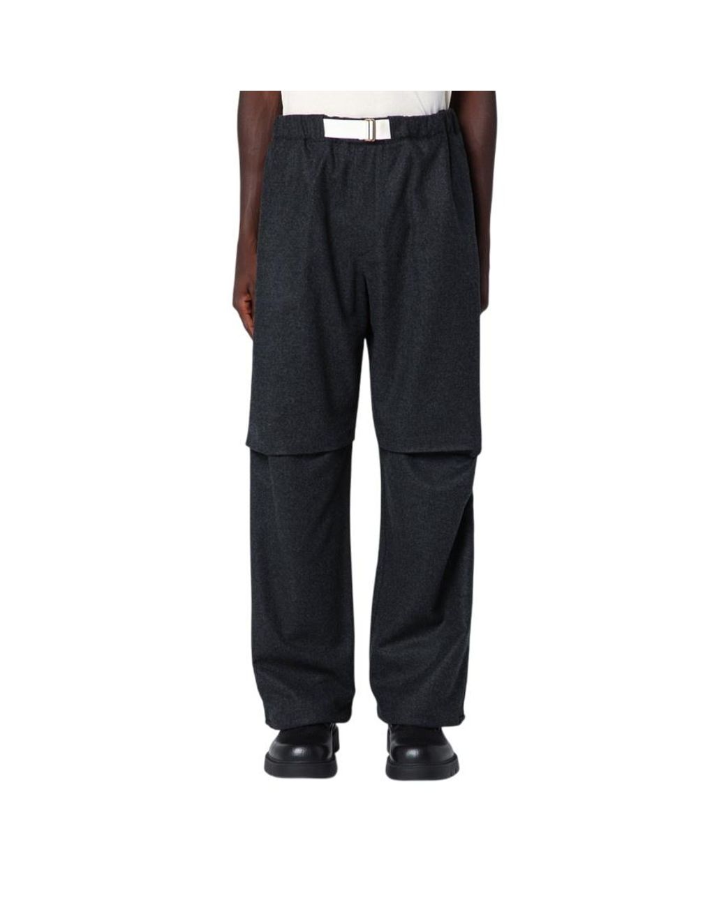 DARKPARK Black Jordan Relaxed Fit Pants for men
