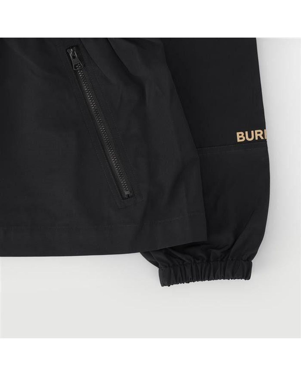 Burberry Black Hooded Jacket