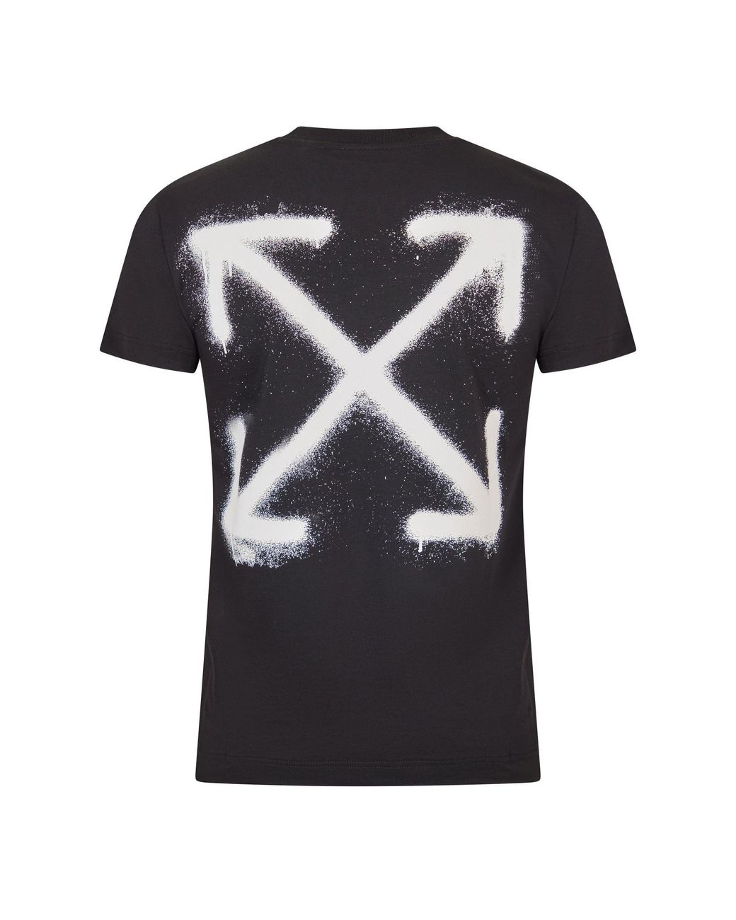 Off-White c/o Virgil Abloh Black Slim Fit T-Shirt for men