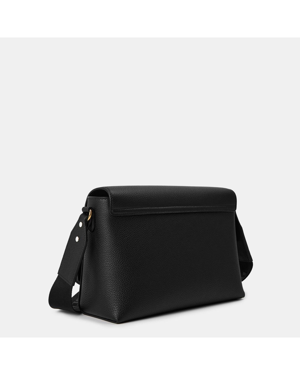 Burberry Black Check Cotton Top Handle Note Bag