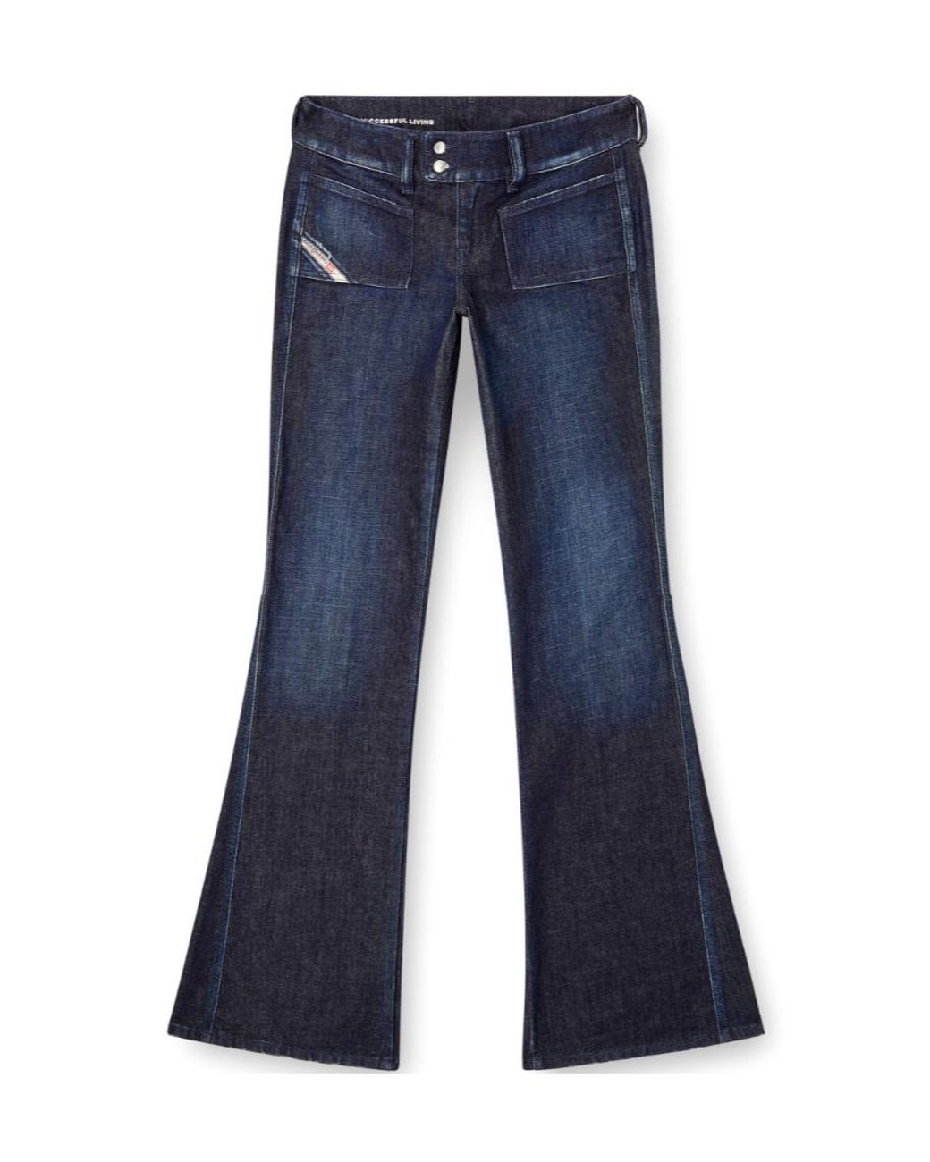 DIESEL Blue D Hush L32 Flared Jeans