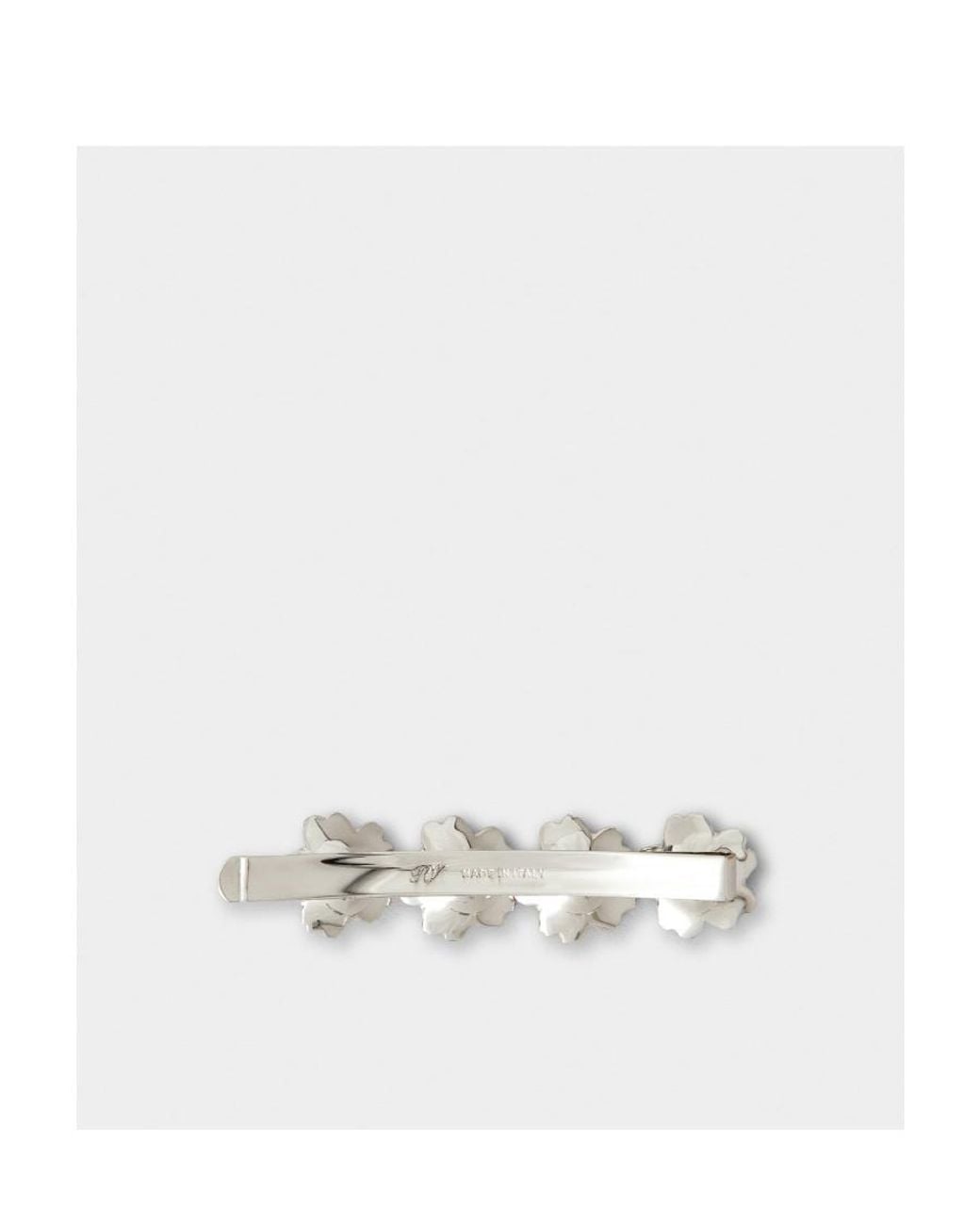 Roger Vivier White Bouquet Multiflowers Hair Clip