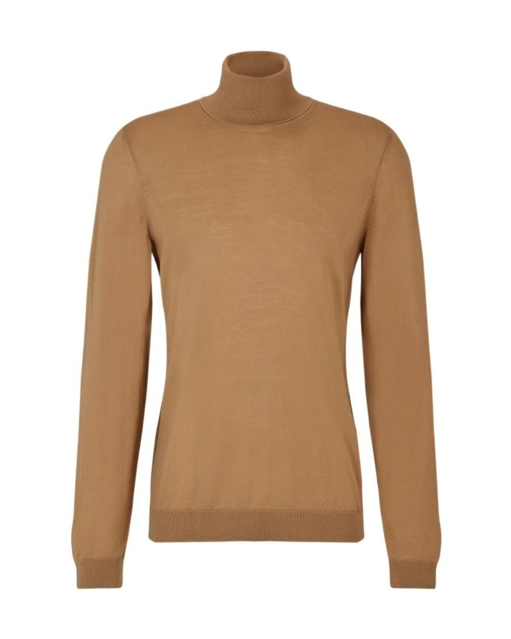 Boss Brown Boss Roll-Neck Knitted Jumper for men