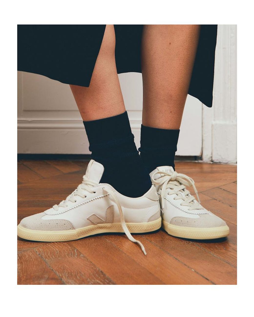 Veja White Volley O.T. Low-Top Sneakers for men