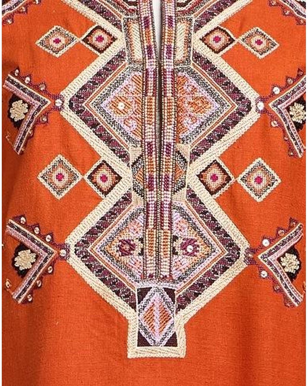 Isabel Marant Red Colorful Loose Top