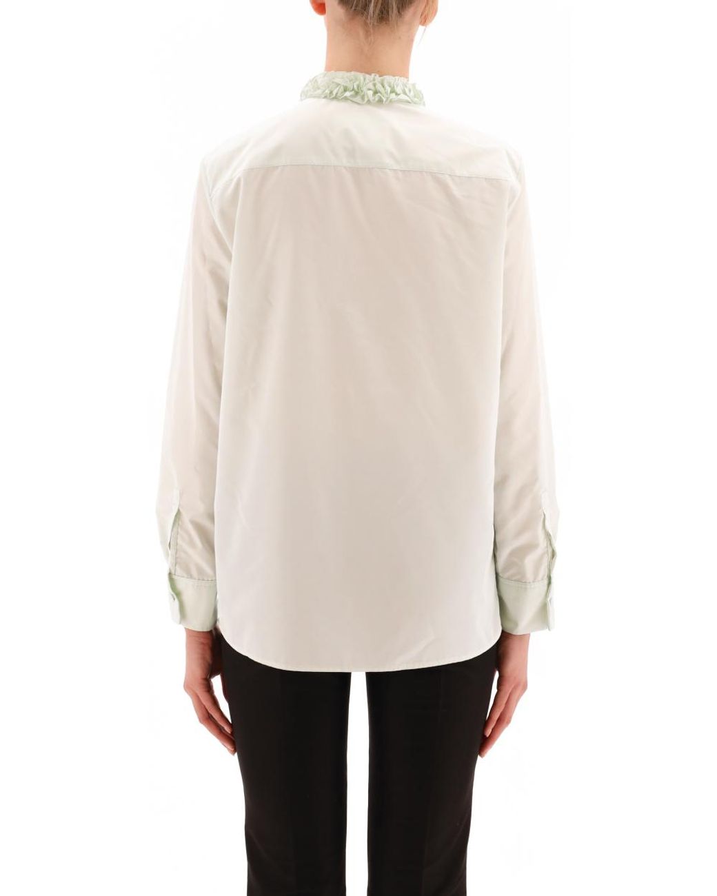 Jil Sander White Long-Sleeve Shirt