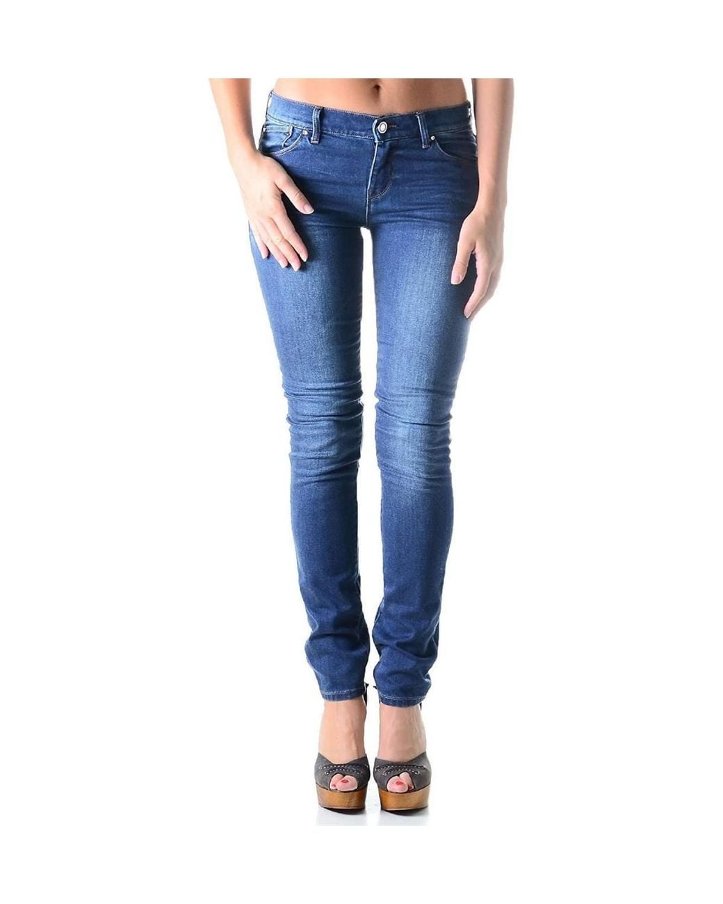 Armani Jeans Blue Logo Jeans