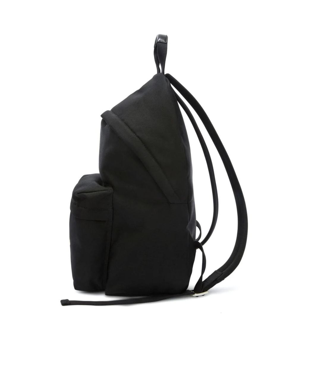 Palm Angels Black Logo-Embroidered Zipped Backpack for men