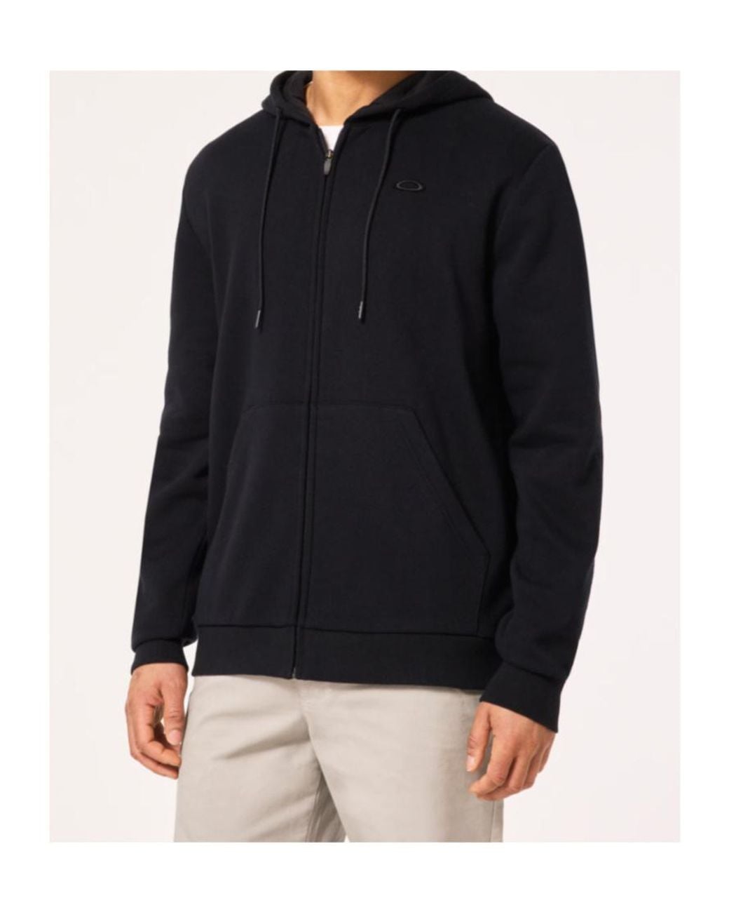 Oakley Black Relax Full Zip Hoodie 2.0 for men