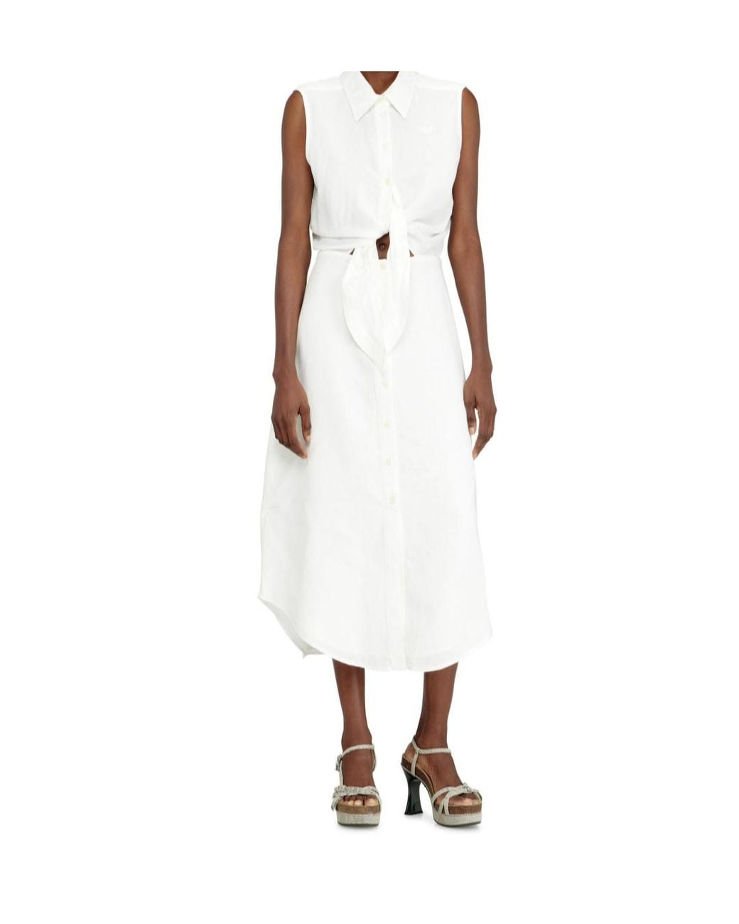DIESEL White D-Elta-Sl Dress