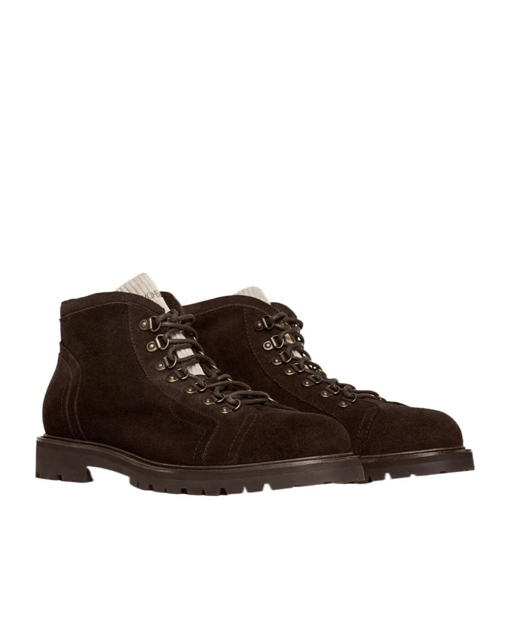 Scarosso Brown Theodorebootmocsued for men