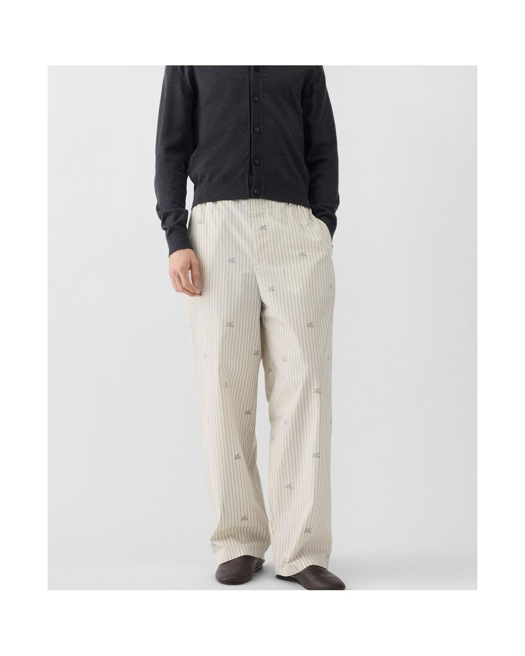 Jacquemus White The Pyjama Pants for men