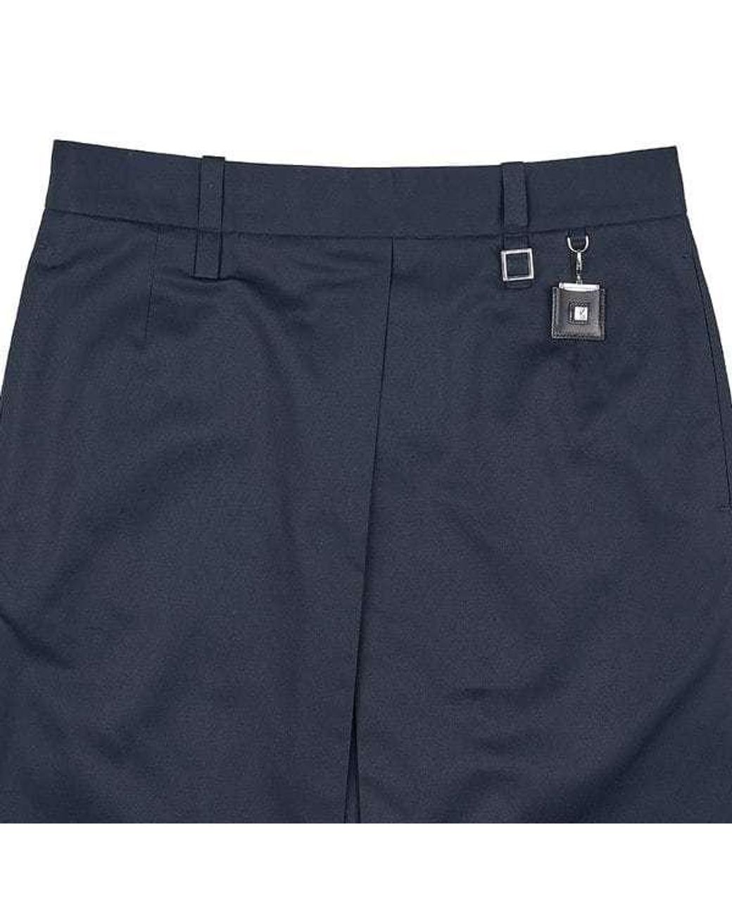 Wooyoungmi Blue Logo Skirt