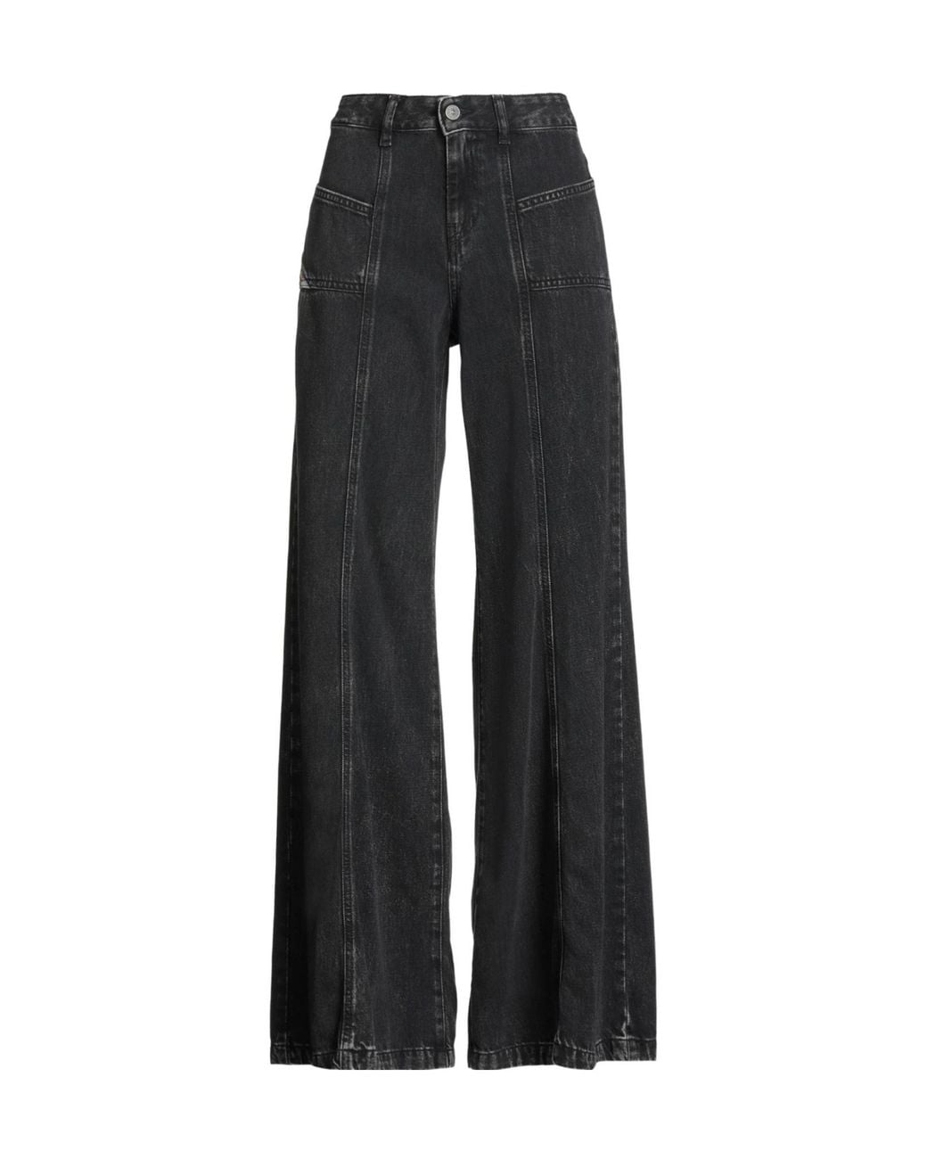 DIESEL Black Denim Trousers