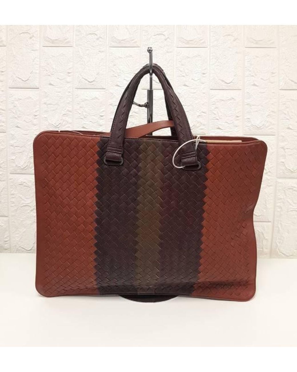 Bottega Veneta Brown Woven Shoulder Bag