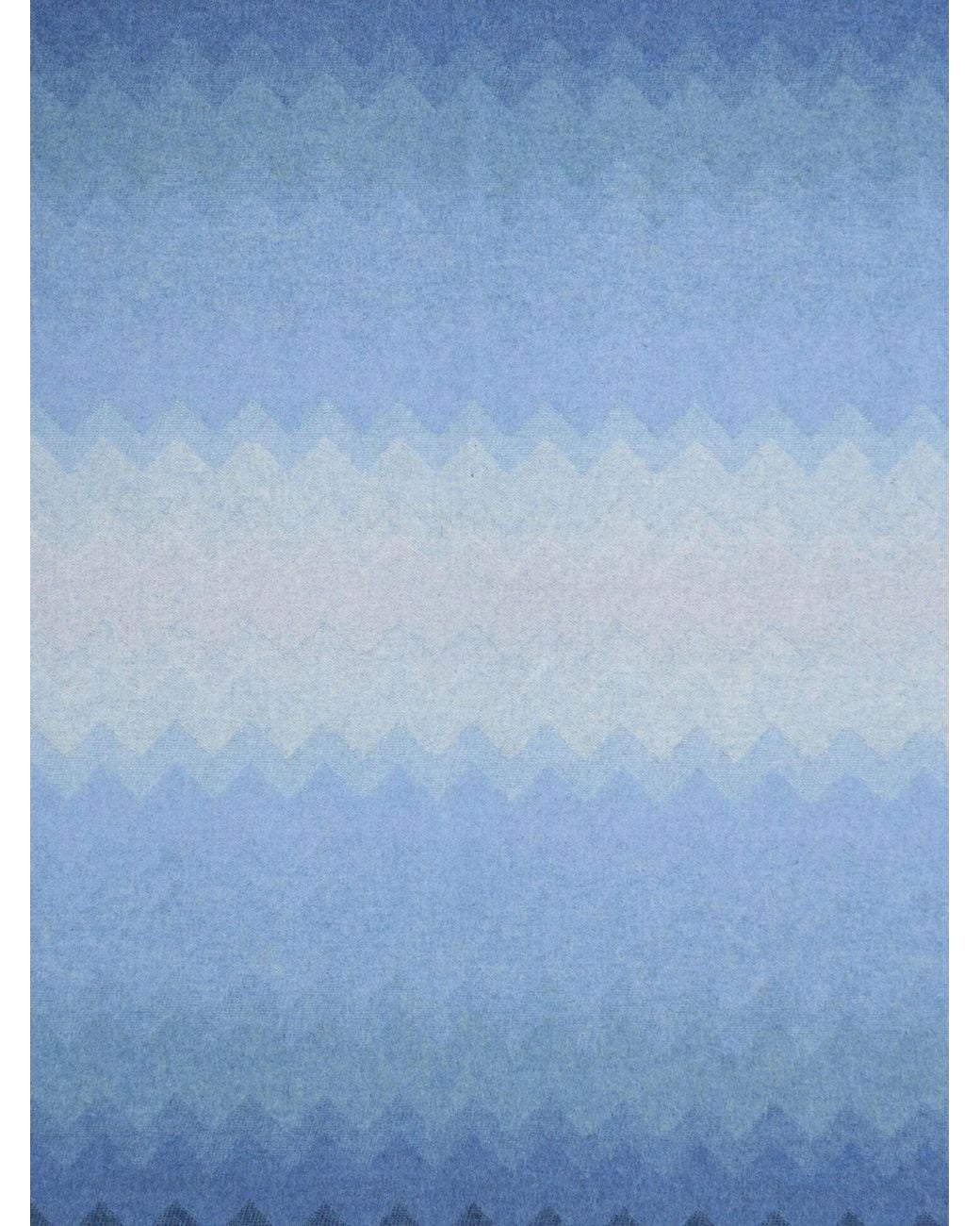Missoni Blue Plaid Scarf for men