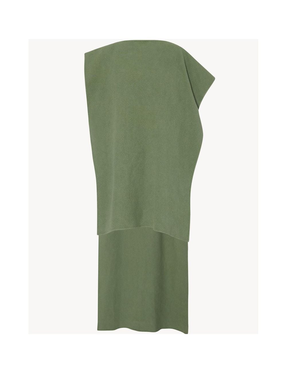 The Row Green Geometric Top