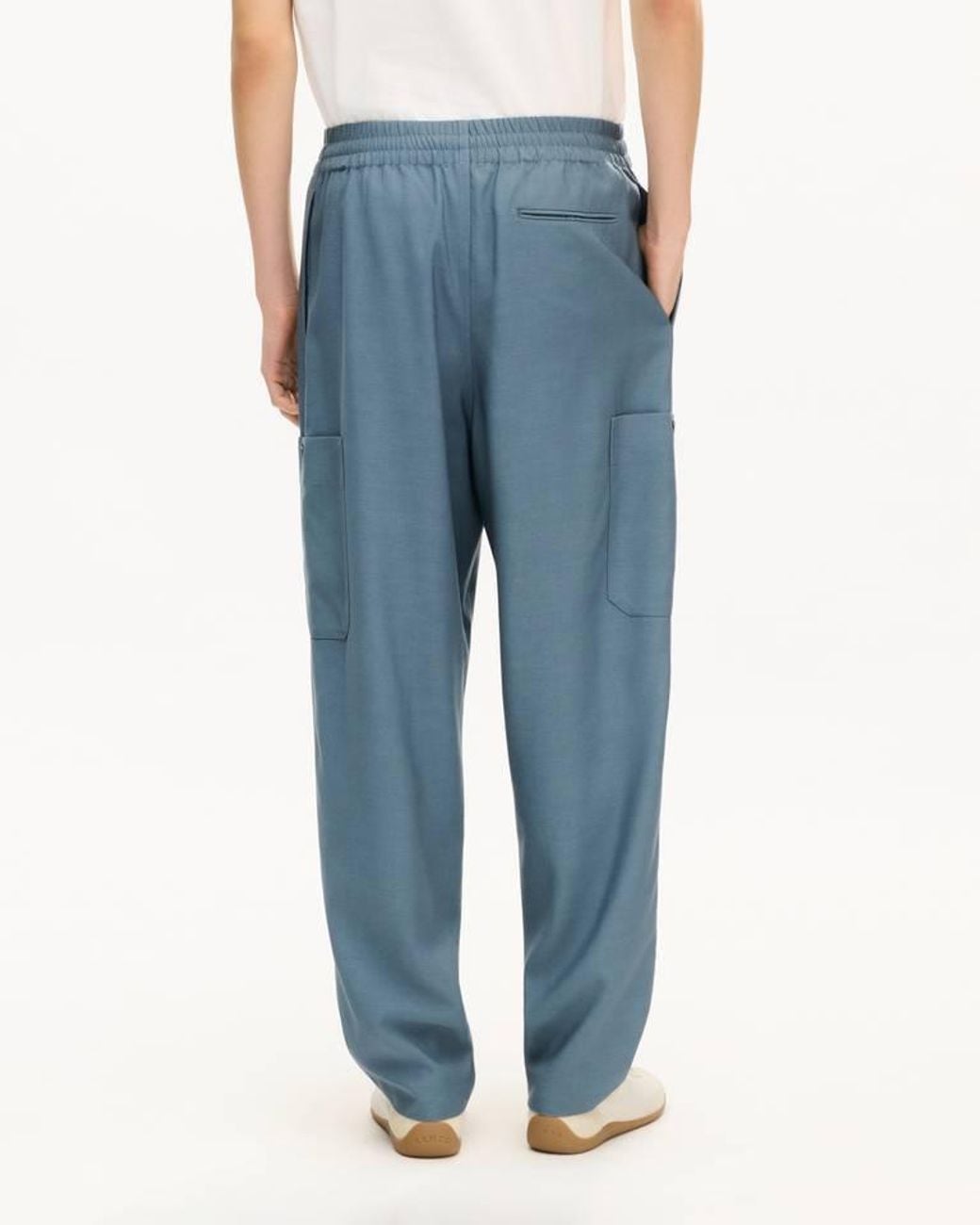 KENZO Blue Cargo Jogpants for men
