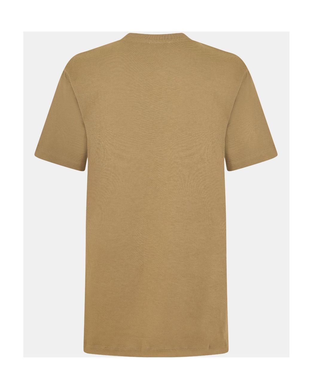 Off-White c/o Virgil Abloh Natural Logo Short Sleeve T-Shirt for men