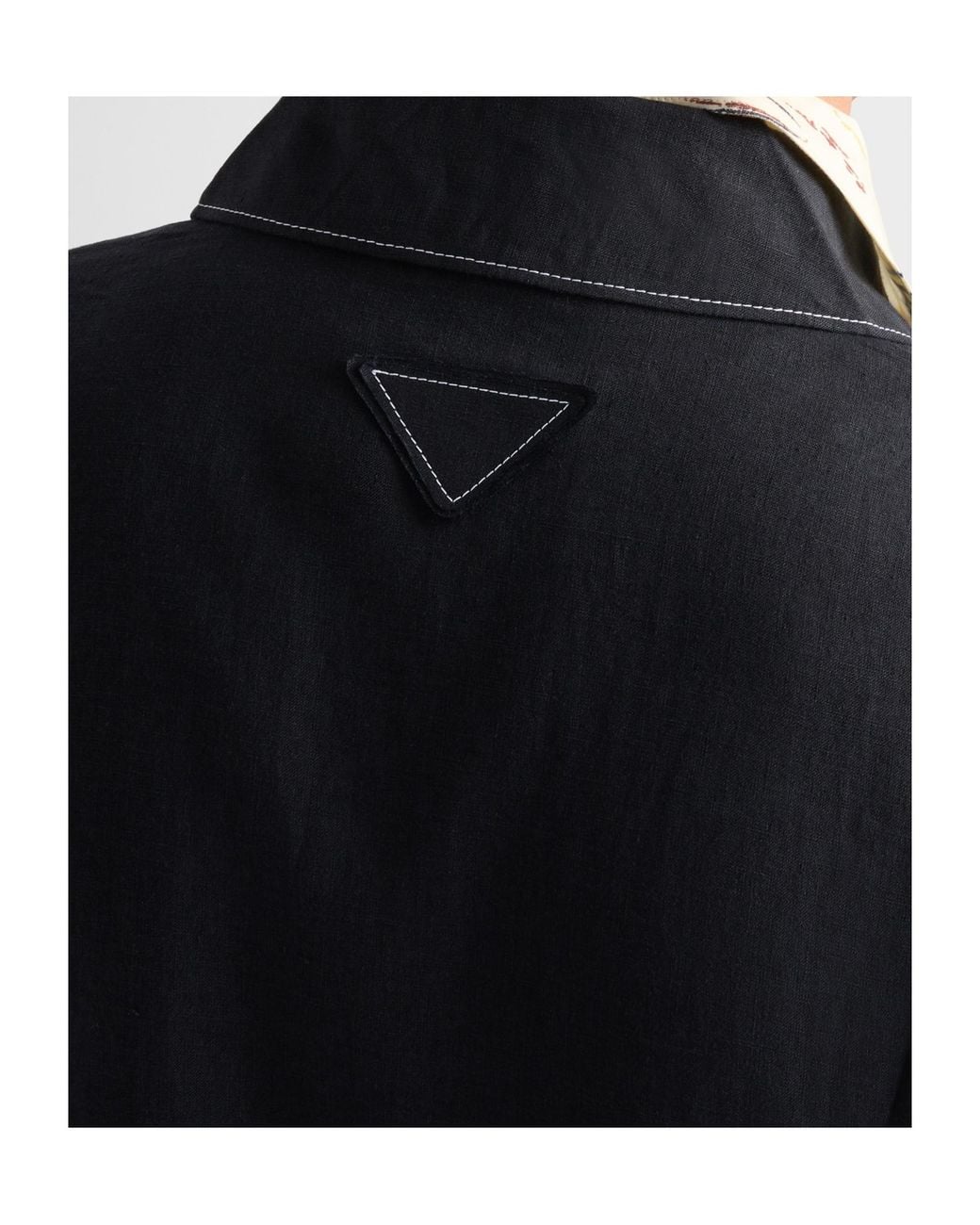 Prada Blue Cotton Blouson Jacket for men