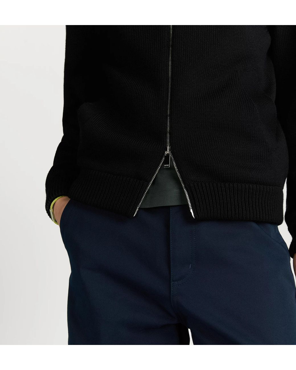 Dior Black Wool Knit Jacket for men