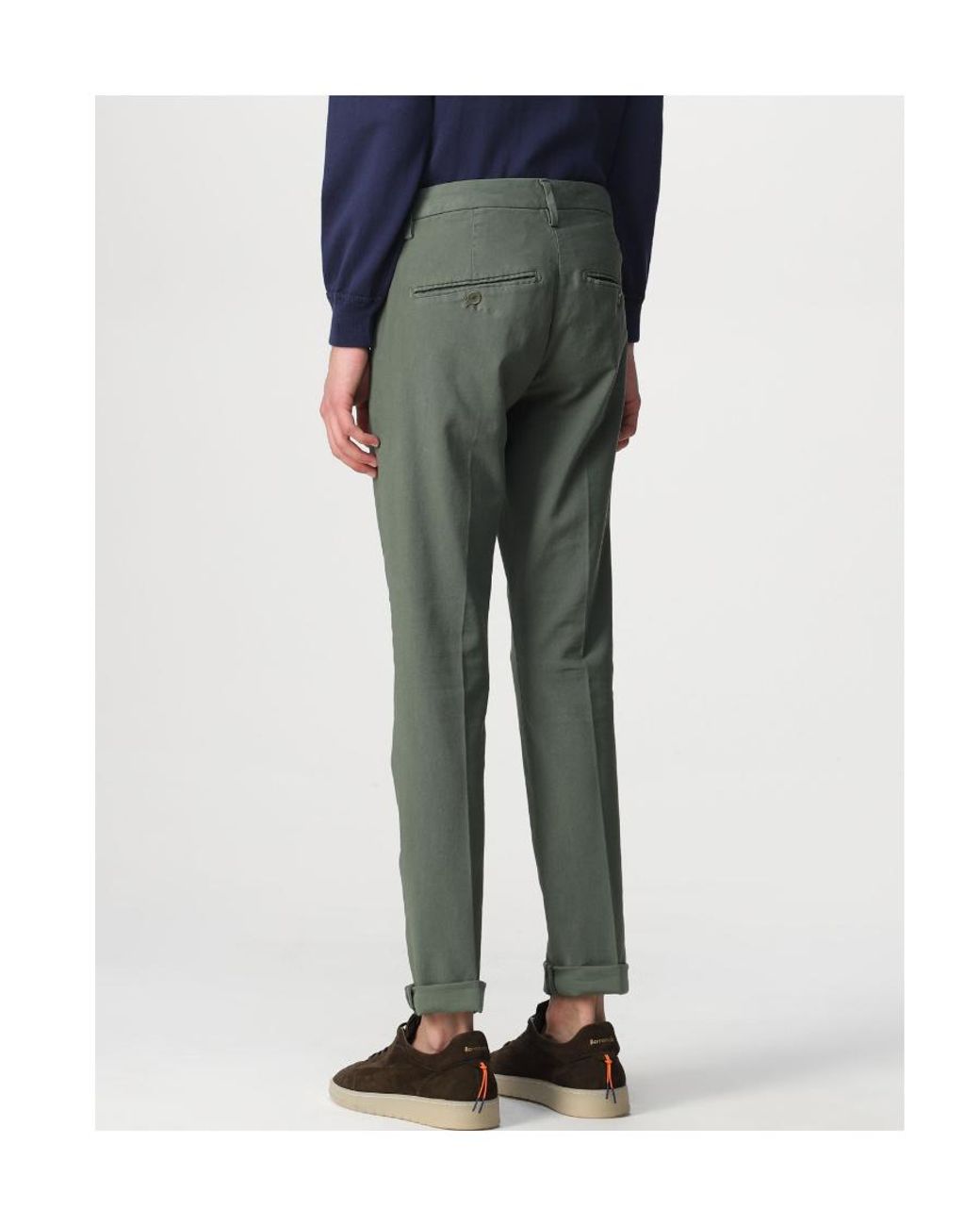 Dondup Blue Logo Denim Jeans for men