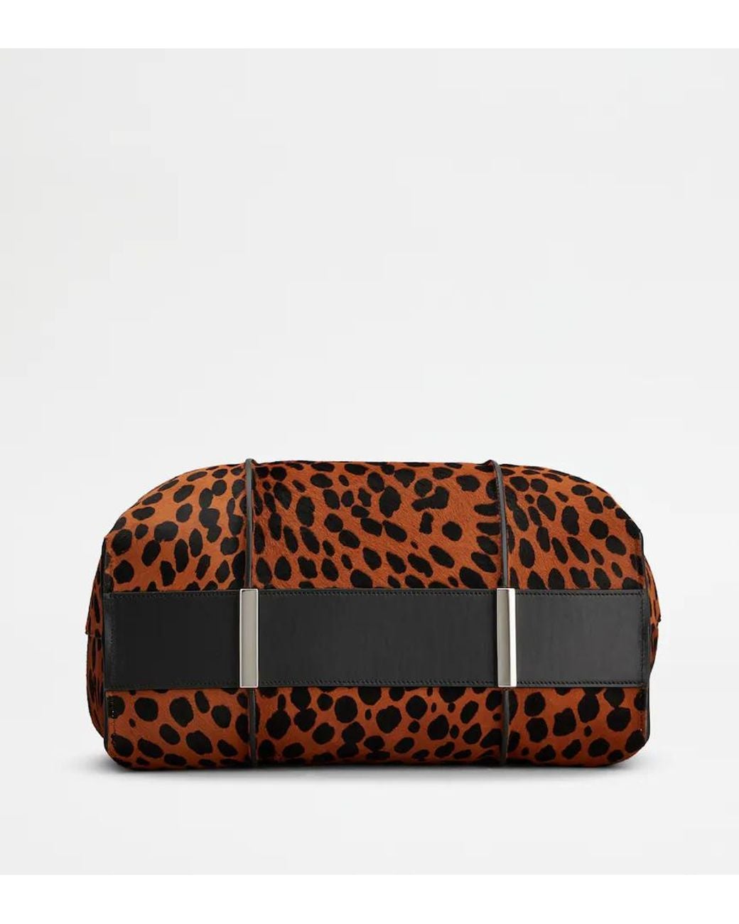 Tod's Brown T Timeless Shopping Bag