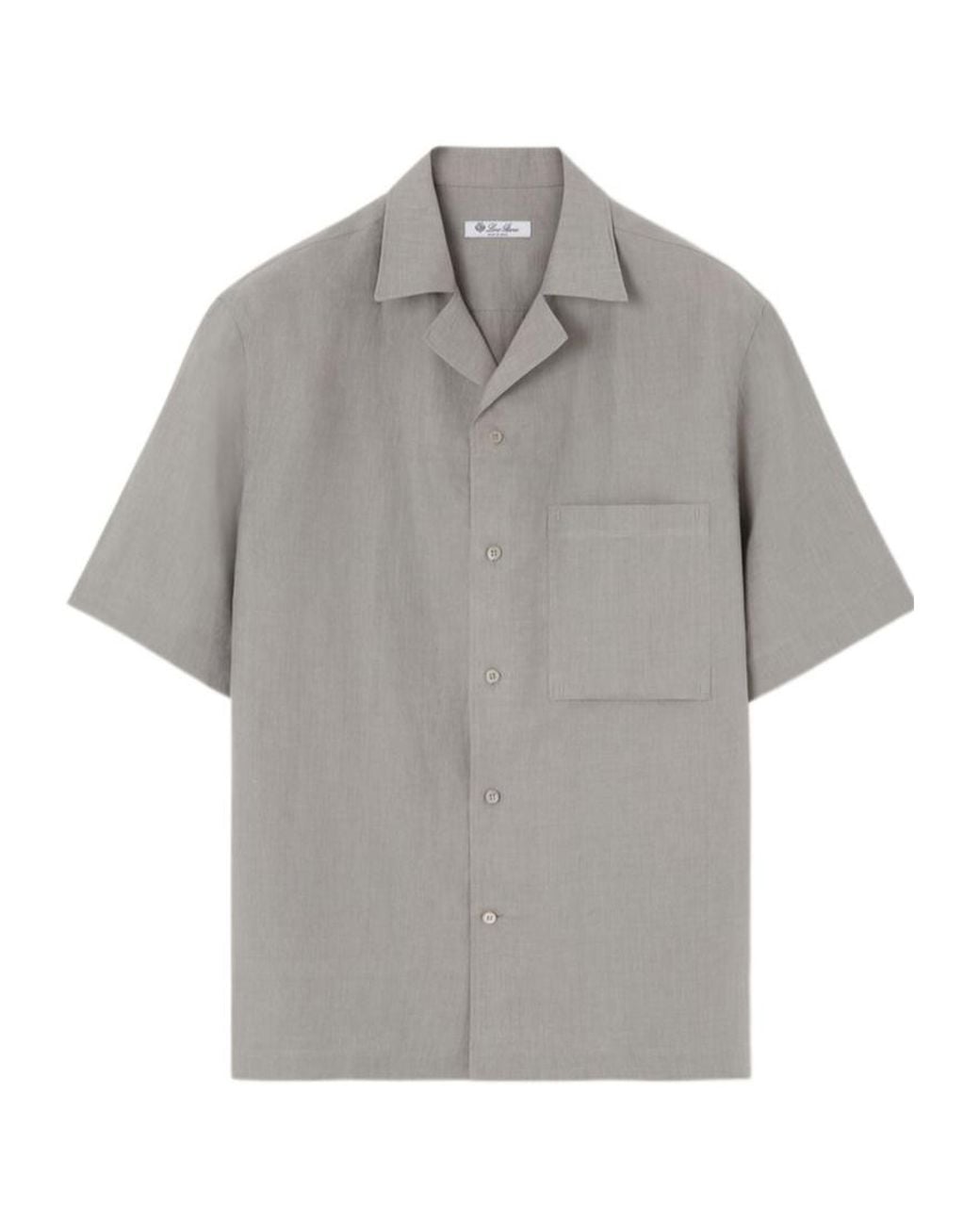 Loro Piana Gray Federico Shirt for men