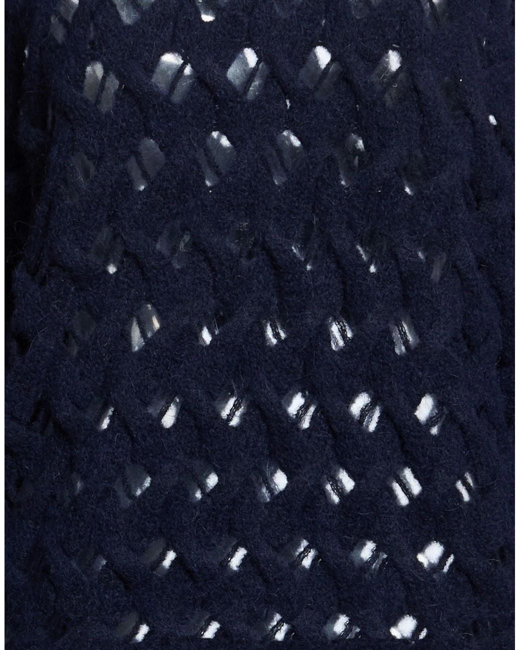 Isabel Marant Blue Solid-Colored Knit Top