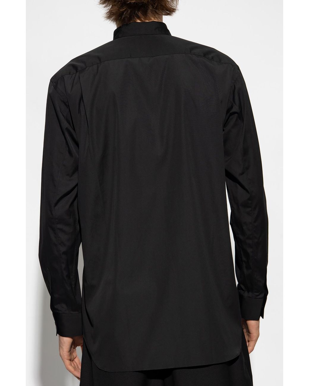 Comme des Garçons Black Long-Sleeve Shirt for men