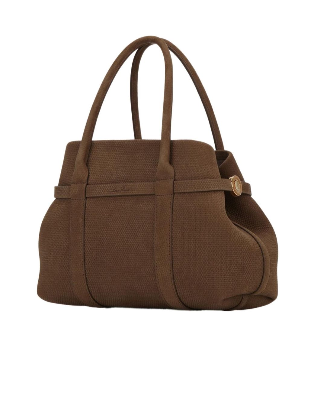 Loro Piana Brown Ghiera Small Handbag
