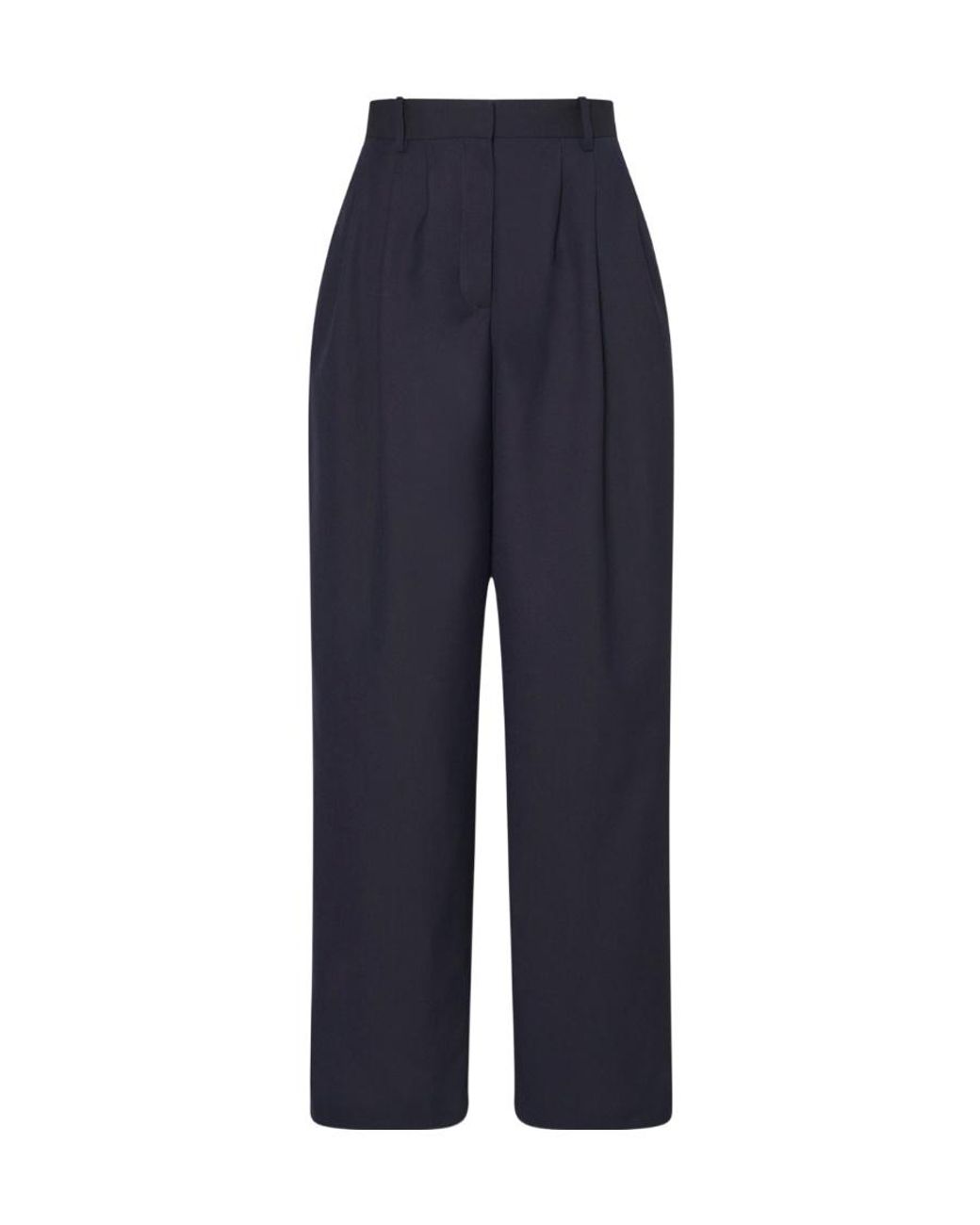 The Row Blue Logo Dress Pants