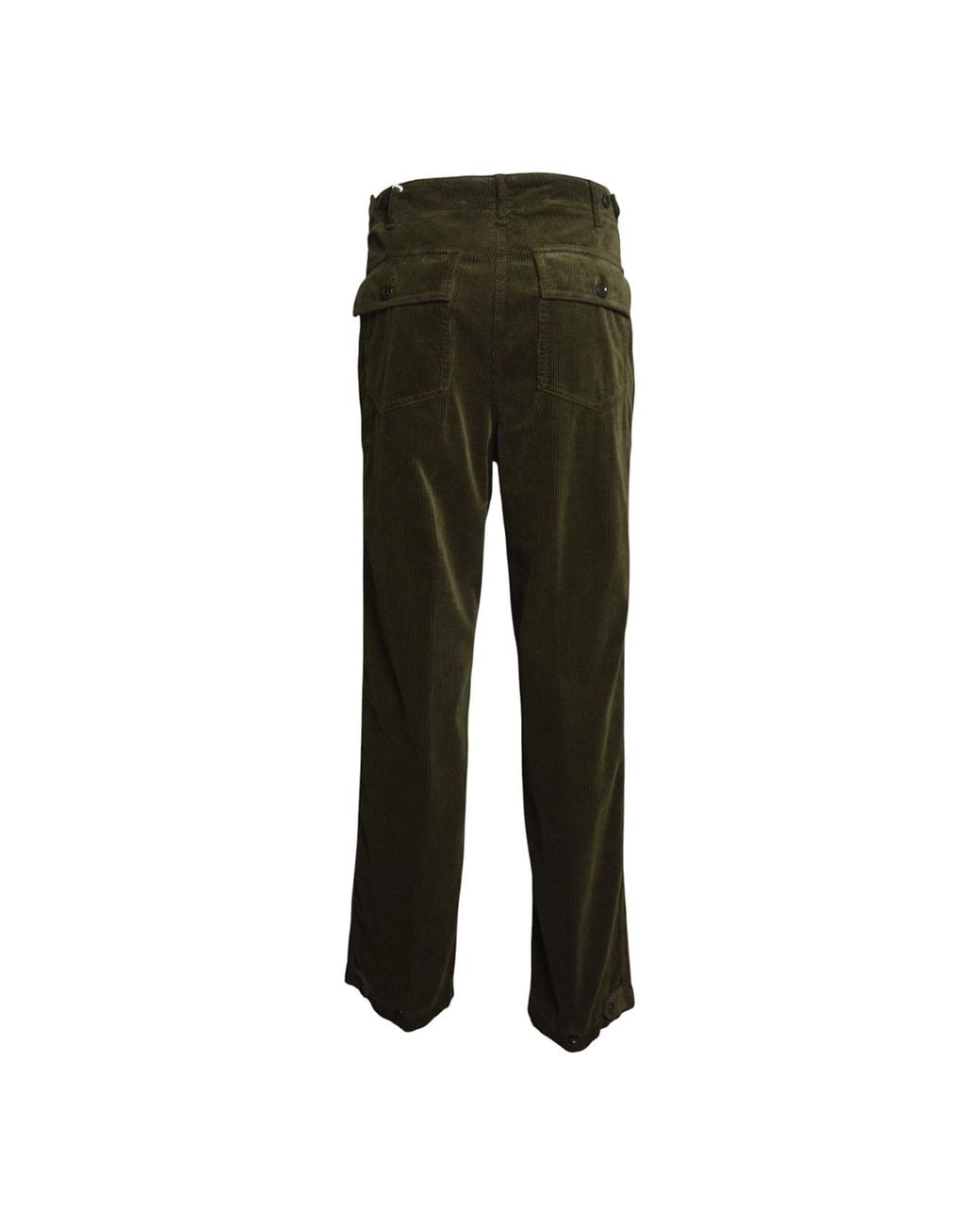 Aspesi Black Logo Casual Pants