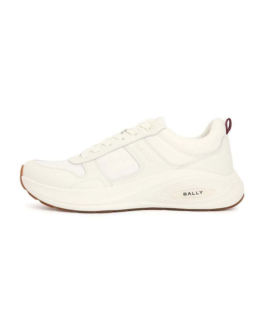 Bally Natural Lace-Up Sneakers for men
