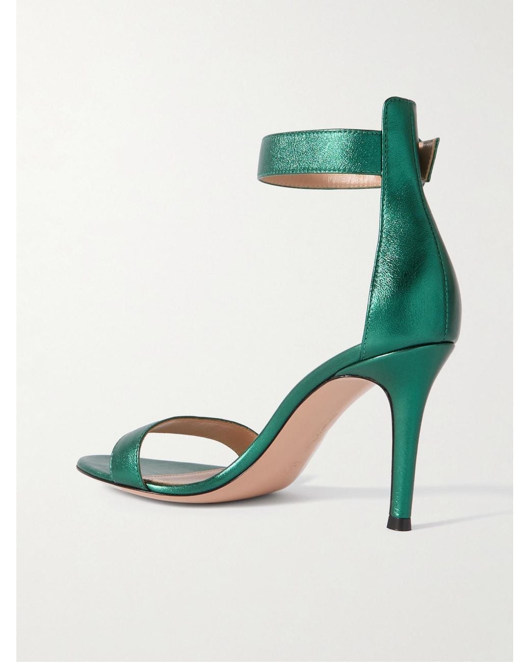Gianvito Rossi Green Limited-Edition Heeled Sandals