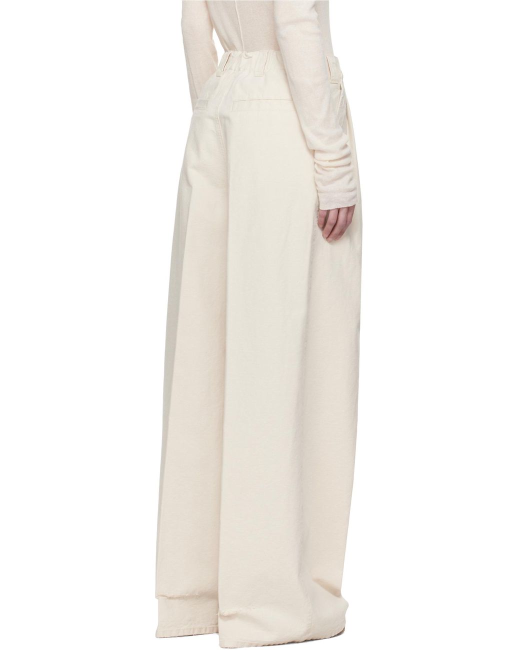 Maison Margiela White Trousers