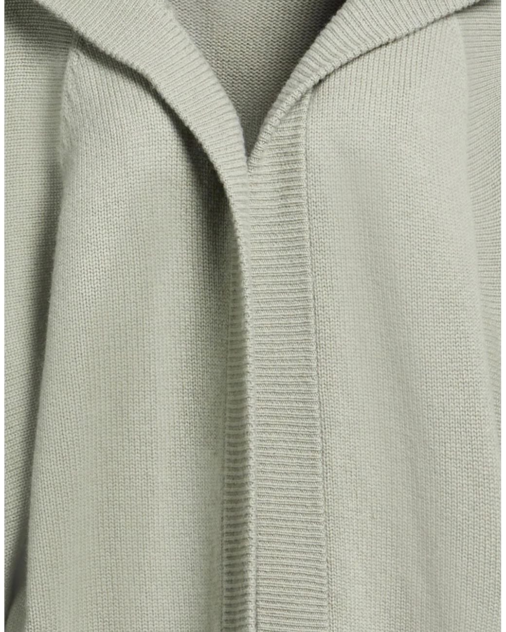 Max Mara Gray Minimalist Knit Top